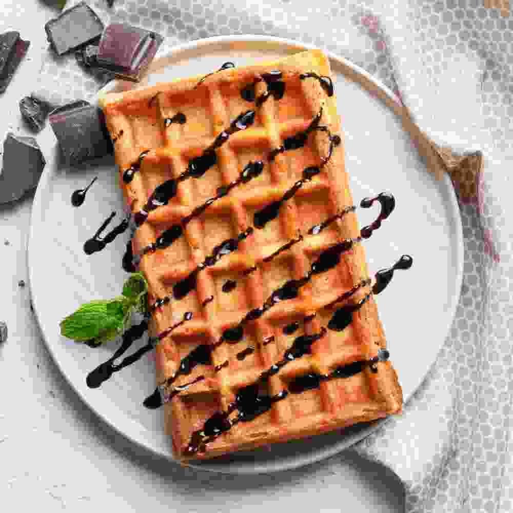 Chocolatey Chip Waffles