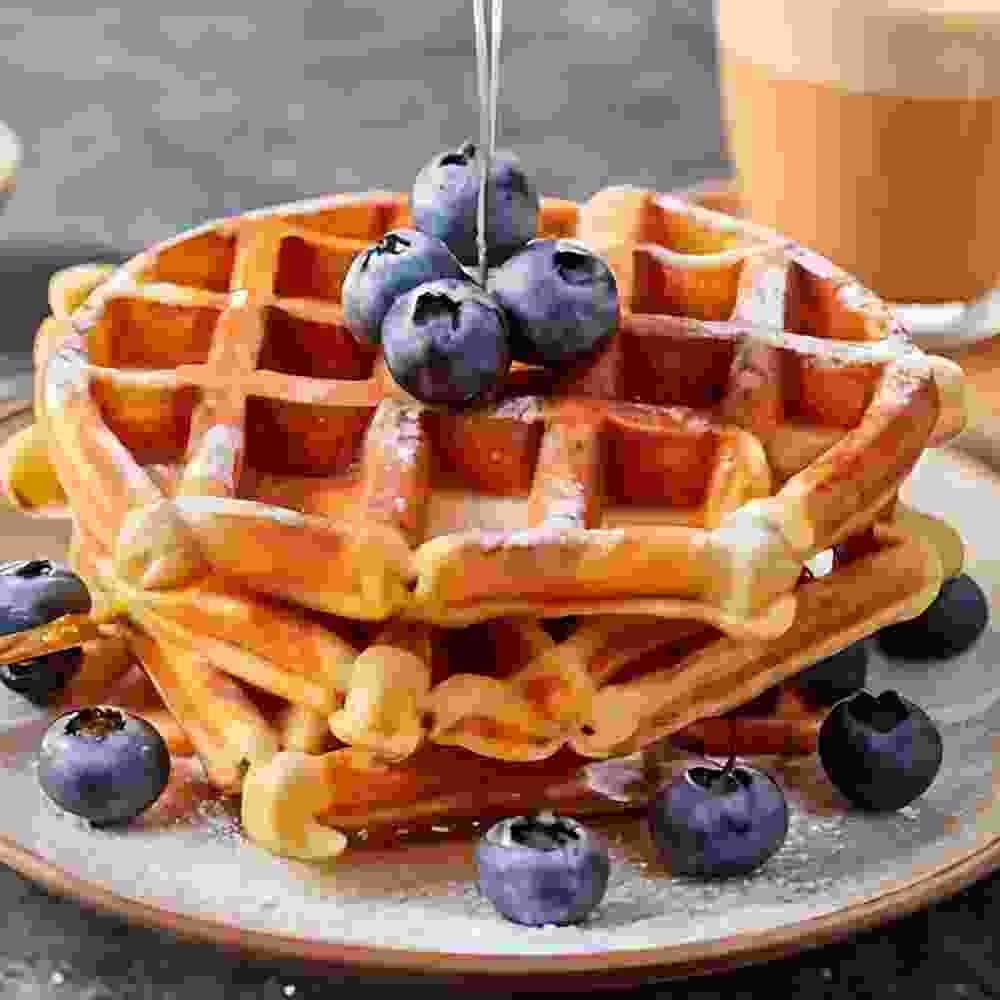 Blueberry Waffles